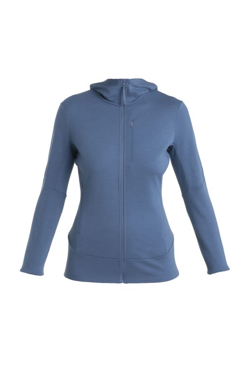 Icebreaker Quantum IV LS Zip Hoodie (Women's) - Dawn - Find Your Feet Australia Hobart Launceston Tasmania