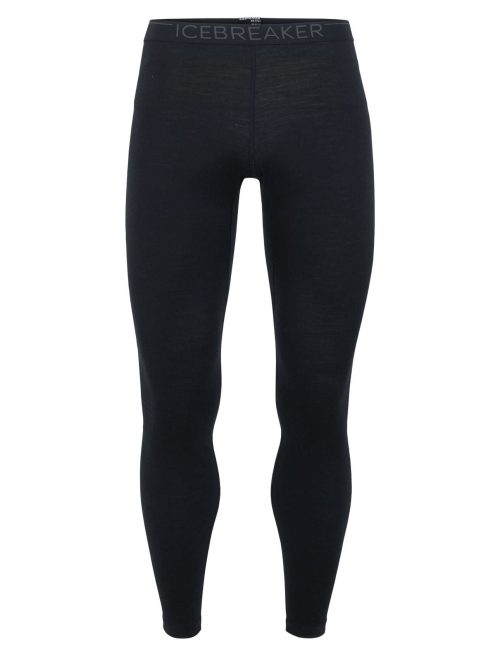 Icebreaker 200 Oasis Leggings (Men's) SS20 Black - Find Your Feet Australia Hobart Launceston Tasmania