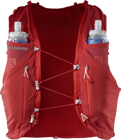 Salomon Advanced Skin 12 Set Vest Pack (Unisex) Goji Berry/Ebony - Find Your Feet Australia Hobart Launceston Tasmania