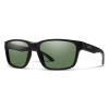 Smith Basecamp Sunglasses - Find Your Feet Australia Hobart Launceston Tasmania - Matte Black + ChromaPop Polarized Grey Green Lens