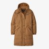 Patagonia Downdrift Parka (Women's) - Nest Brown - Find Your Feet Australia Hobart Launceston Tasmania