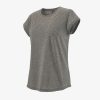 Patagonia Ridge Flow SS Shirt (Women's) - Black - Find Your Feet Australia Hobart Launceston Tasmania