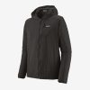 Patagonia Houdini Jacket (Men's) - Find Your Feet Australia Hobart Launceston Tasmania - Black