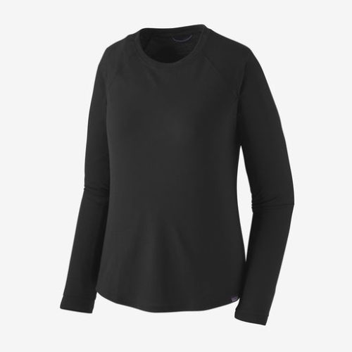 Patagonia L/S Cap Cool Trail Shirt (Women's) - Black - Find Your Feet Australia Hobart Launceston Tasmania