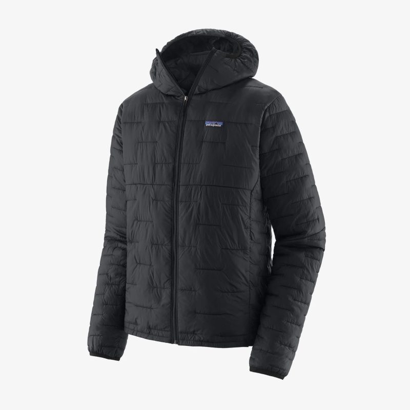 Patagonia Micro Puff Hoody - Black - Find Your Feet Australia Hobart Launceston Tasmania