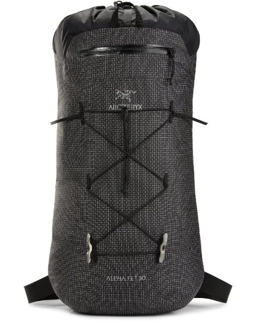 Arcteryx Alpha FL 30L Pack (Unisex) Black - Find Your Feet Australia Hobart Launceston Tasmania