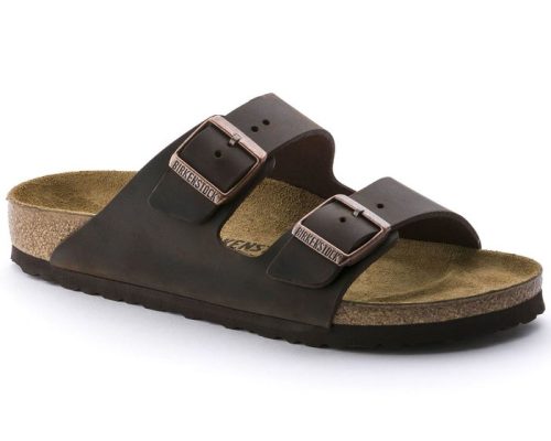 Birkenstock Arizona Nubuck Oiled/Suede Sandal Habana (Unisex) 052531 - Find Your Feet Australia Hobart Launceston Tasmania