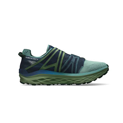 Altra Mont Blanc Boa Shoe (Men's) Blue/Green - Find Your Feet Australia Hobart Launceston Tasmania