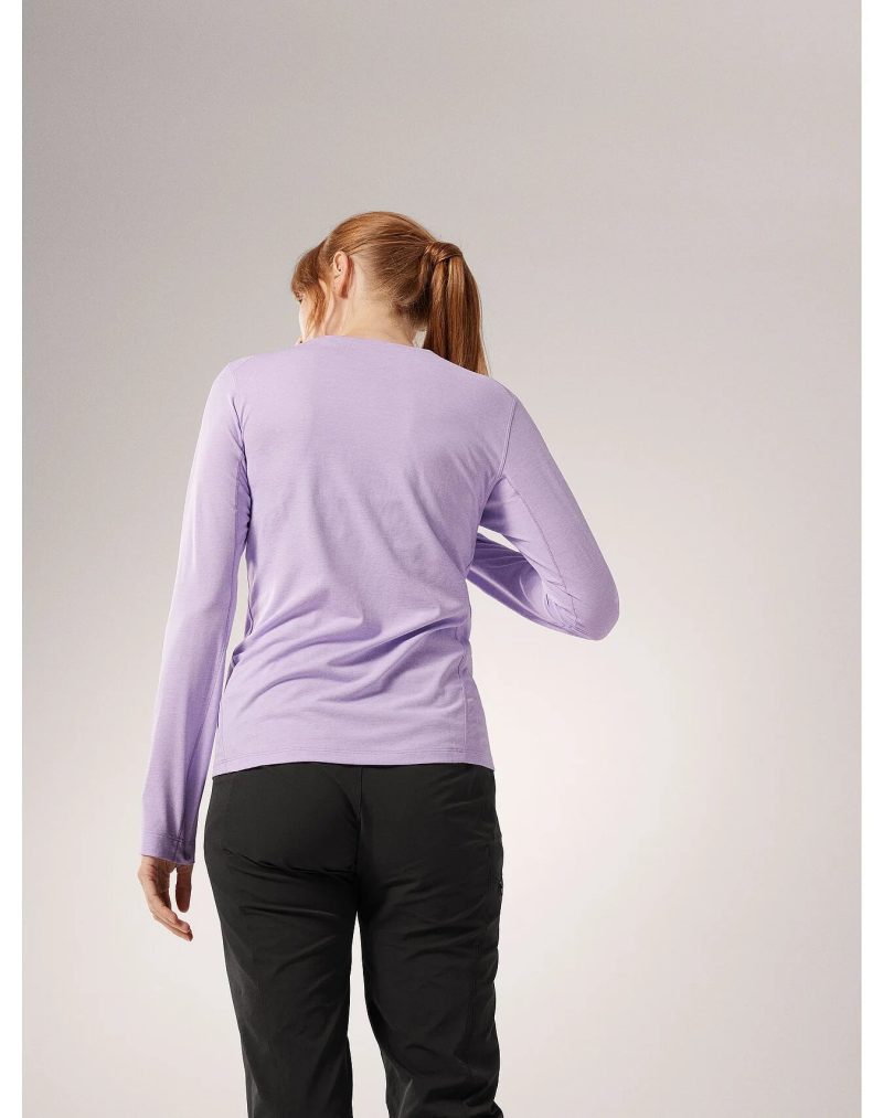 F23 X000006914 Taema Crew Neck Shirt LS Storm Glow Heather Women s Back View 1350x 2e218759 87d7 4678 8e5e 7df709ac0a56