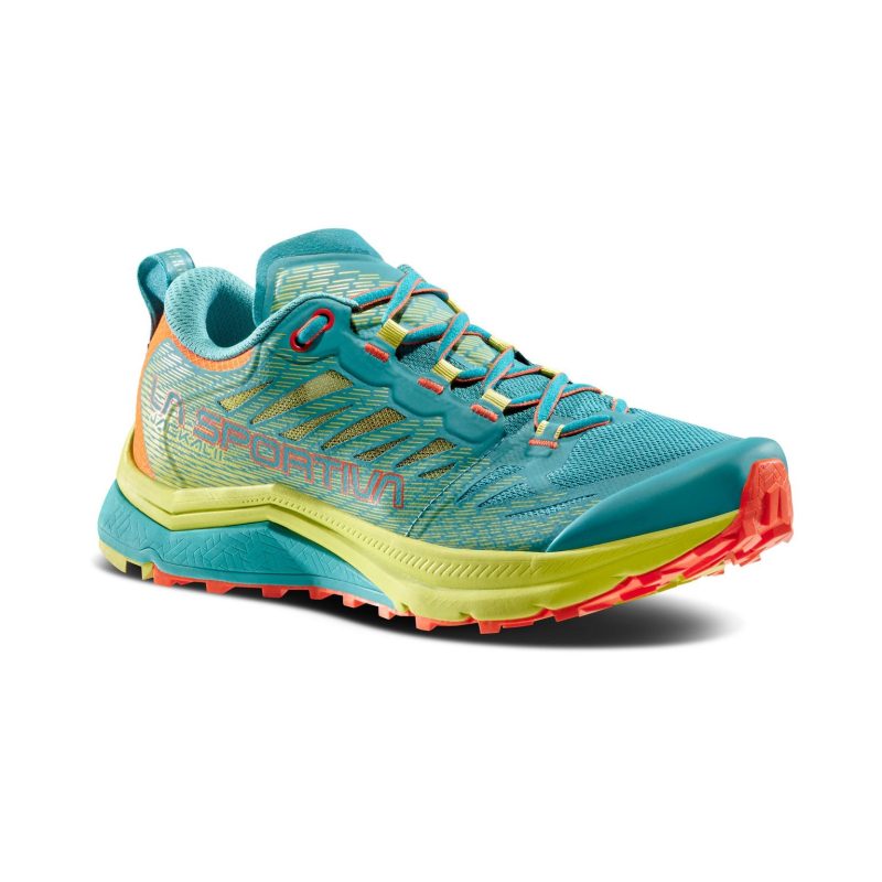 La Sportiva Jackal II Shoes (Women's) Lagoon/Green Banana - Find Your Feet Australia Hobart Launceston Tasmania