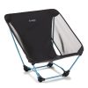 Helinox Ground Chair - Black w/ Blue Frame - Find Your Feet Australia Hobart Launceston Tasmania