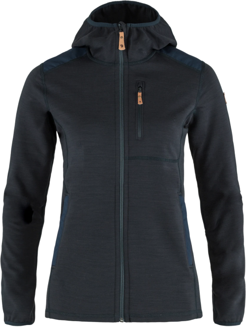 Fjallraven Keb Fleece Hoodie (Women's) - Dark Navy - Find Your Feet Australia Hobart Launceston Tasmania