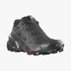 Salomon Speedcross 6 Shoes (Women's) Black/Black/Phantom - Find Your Feet Australia Hobart Launceston Tasmania