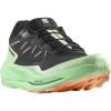 Salomon Pulsar Trail Shoes (Women's) Black / Green Ash / Cantaloupe - Find Your Feet Australia Hobart Launceston Tasmania