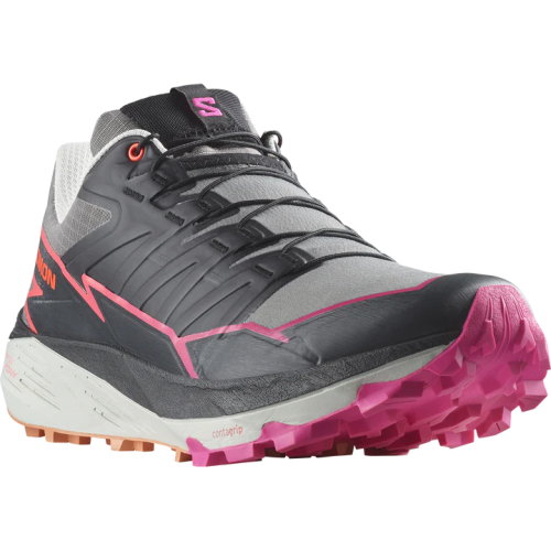 Salomon Thundercross Shoes (Men's) Plum Kitten/Black/Pink Glo - Find Your Feet Australia Hobart Launceston Tasmania