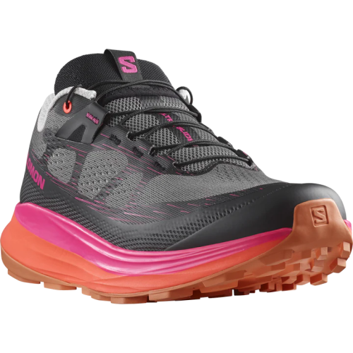 Salomon Ultra Glide 2 Shoes (Men's) Plum Kitten / Black / Pink Glo - Find Your Feet Australia Hobart Launceston Tasmania