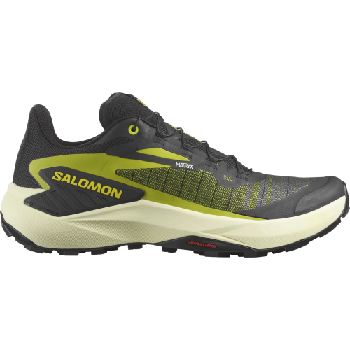 Salomon Genesis Shoe (Men's) - Black / Sulphur Spring / Transparent Yellow - Find Your Feet Australia Hobart Launceston Tasmania