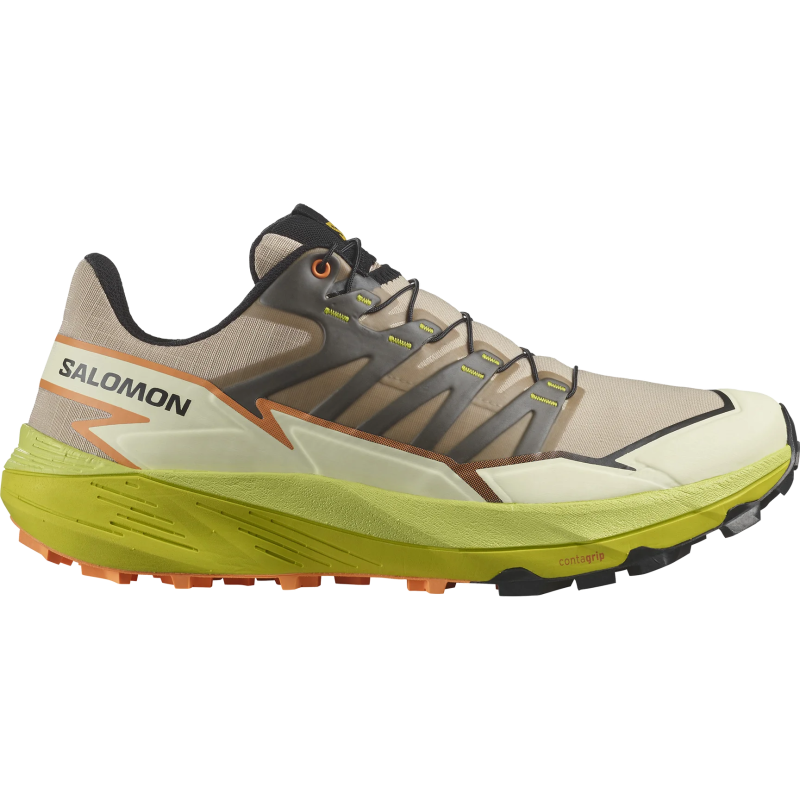 Salomon Thundercross Shoes (Men's) - Safari / Sulphur Spring / Black - Find Your Feet Australia Hobart Launceston Tasmania