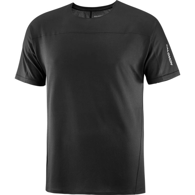 Salomon Sense Aero SS Tee (Men's) - Deep Black - Find Your Feet Australia Hobart Launceston Tasmania