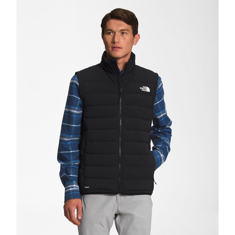 The North Face Belleview Stretch Down Vest (Men's) - TNF Black - Find Your Feet Australia Hobart Launceston Tasmania