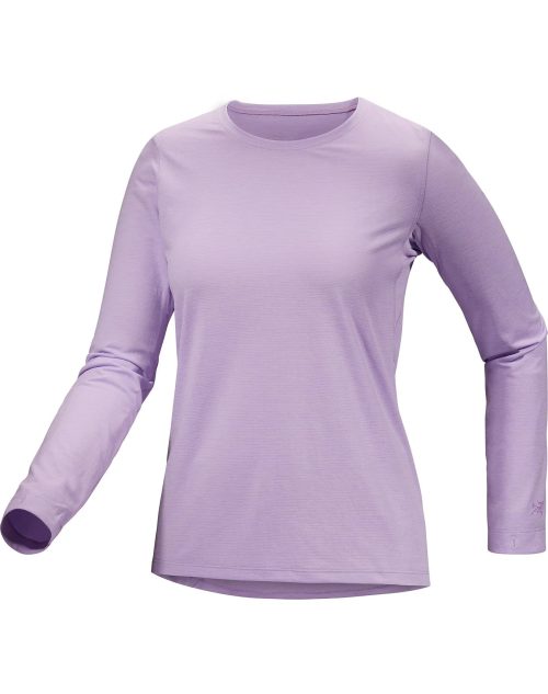 Arcteryx Taema Crew Neck Shirt LS (Women's) - Storm Glow Heather - Find Your Feet Australia Hobart Launceston Tasmania