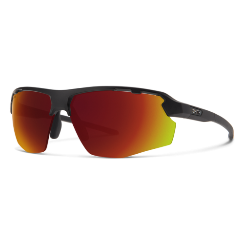 Smith Resolve Sunglasses - Find Your Feet Australia Hobart Launceston Tasmania - Matte Black Chromapop Red Mirror Lens