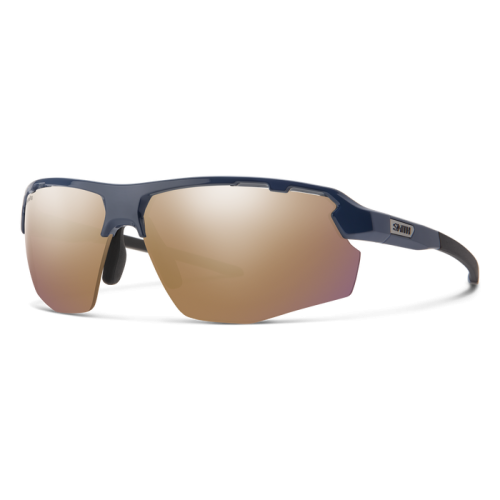 Smith Resolve Sunglasses - Find Your Feet Australia Hobart Launceston Tasmania - French Navy + ChromaPop Rose Gold Mirror Lens