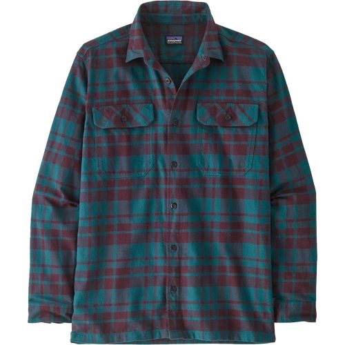 Patagonia L/S Organic Cotton midweight Fjord Flannel Shirt (Men's) - Find Your Feet Australia Hobart Launceston Tasmania